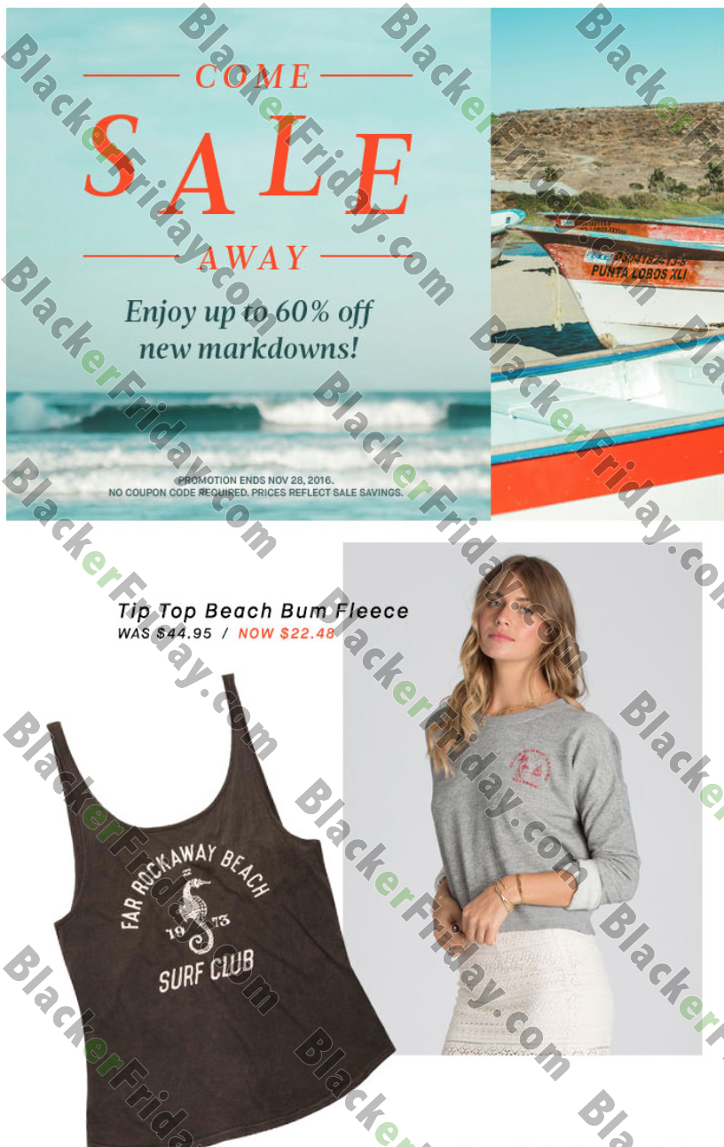 Billabong Black Friday 2021 Sale - What to Expect - Blacker Friday