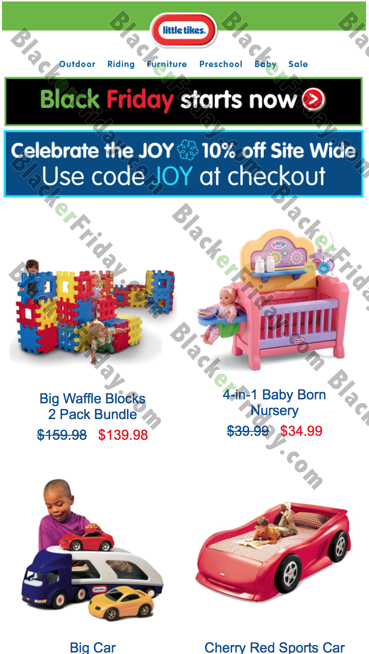 little tikes black friday