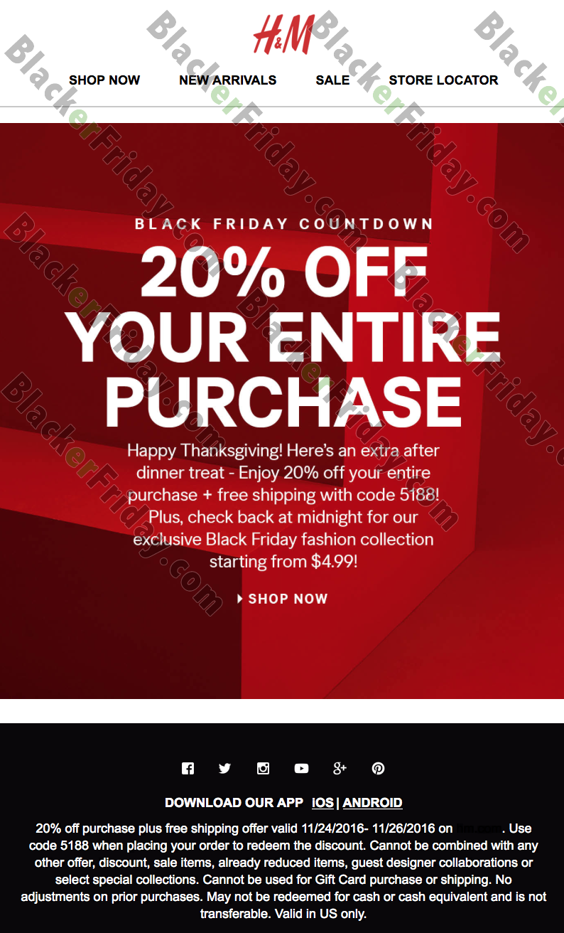 H&M Black Friday sale 2023 – what to expect