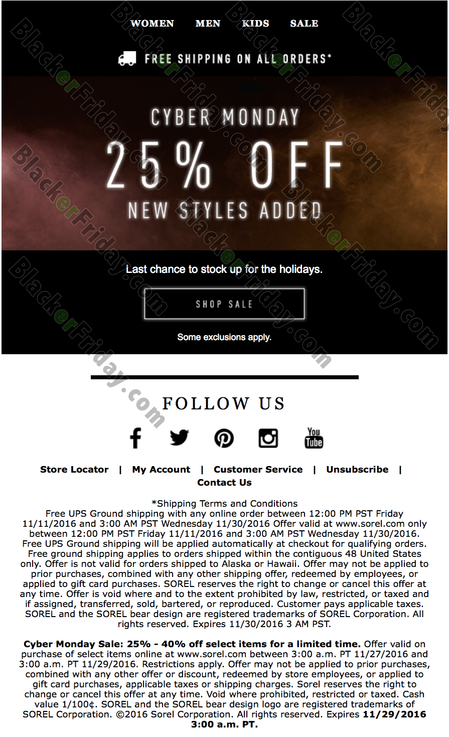 Sorel Cyber Monday 2020 Sale - What to 
