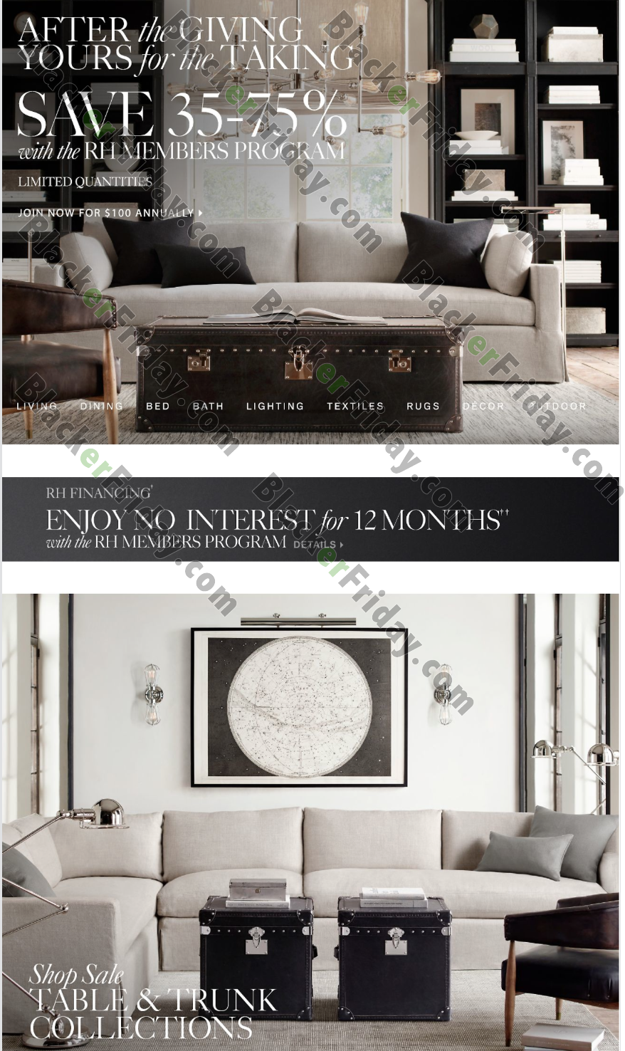 Restoration Hardware After Christmas Sale 2019 Blacker Restoration Hardware After Christmas Sale 2019 Blacker