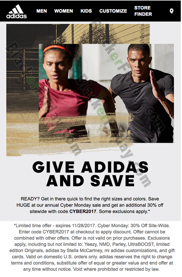 cyber monday adidas deals