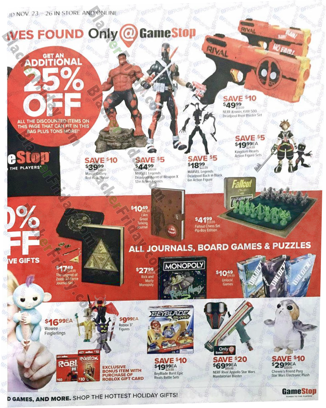 Gamestop Black Friday 2019 Ad Sale Details Blackerfridaycom - 