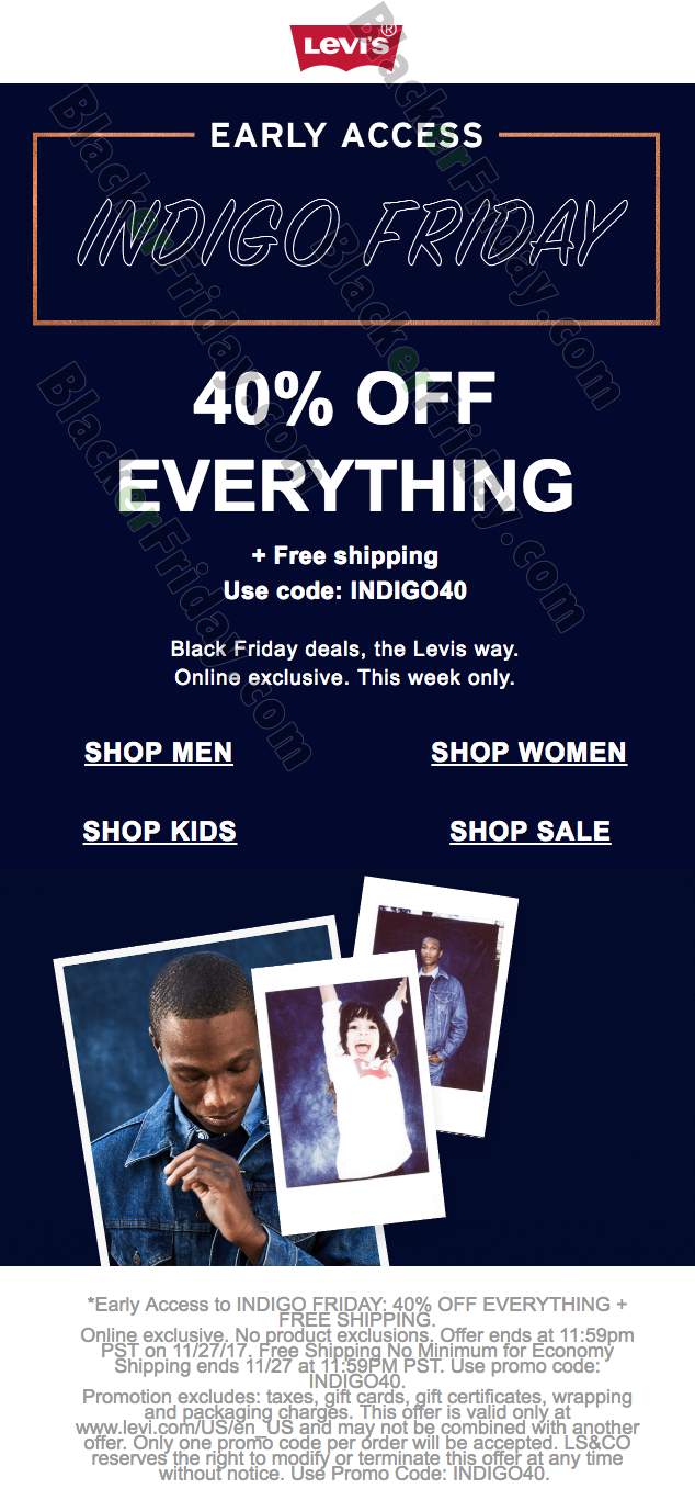 levis black friday deals 2018