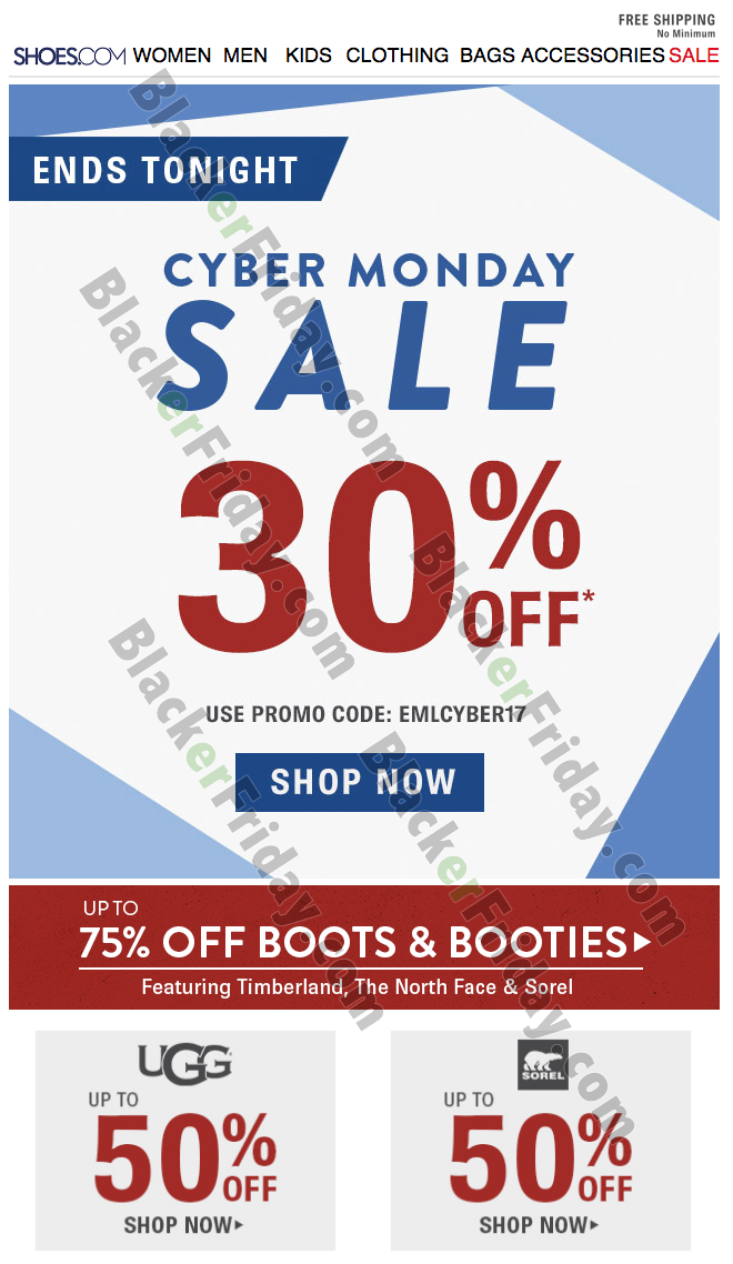 cyber monday 2018 shoes