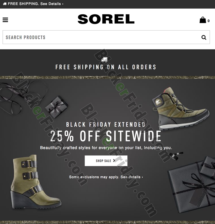 sorel black friday deals