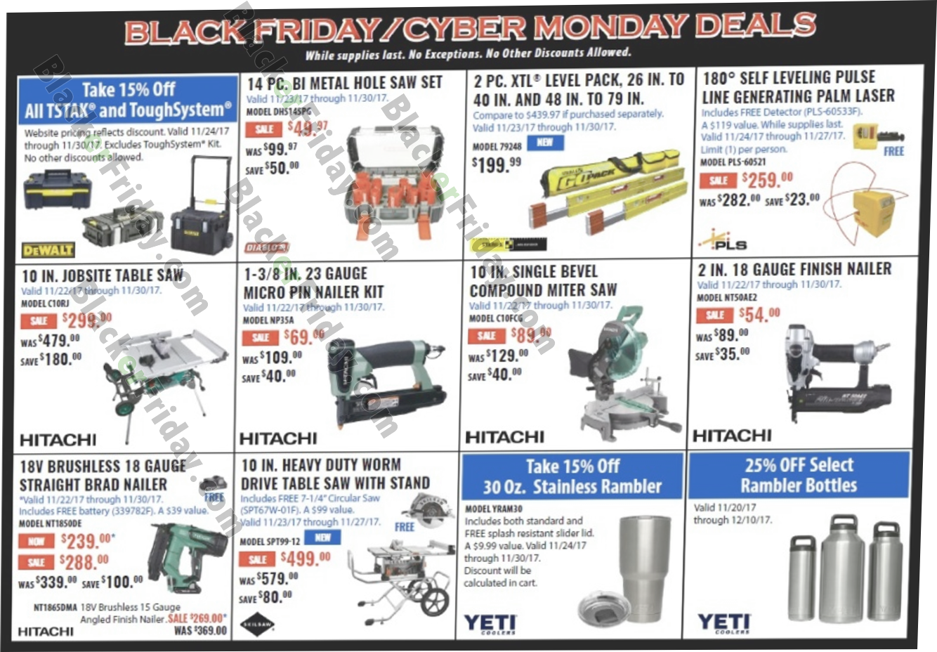 Acme Tools Black Friday 2021 Sale What To Expect Blacker Friday