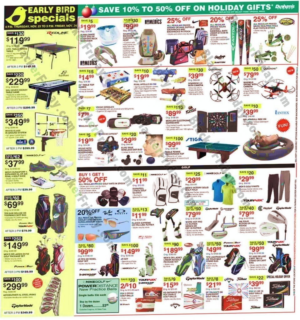 Dunham’s Sports Black Friday 2018 Sale & Ad Scan - Blacker Friday - What Stores Haven't Leaked Their Black Friday Ad Yet