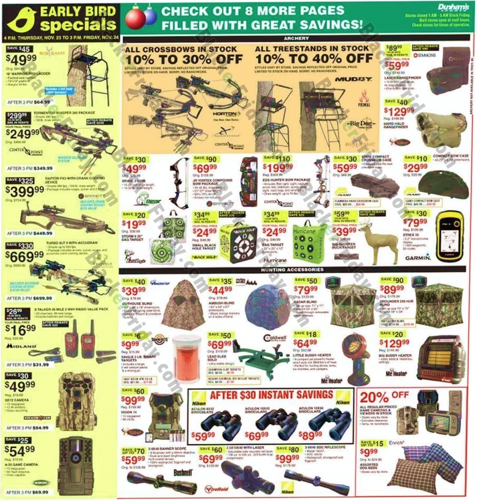 Dunham’s Sports Black Friday 2018 Sale & Ad Scan - Blacker Friday - What Stores Haven't Leaked Their Black Friday Ad Yet
