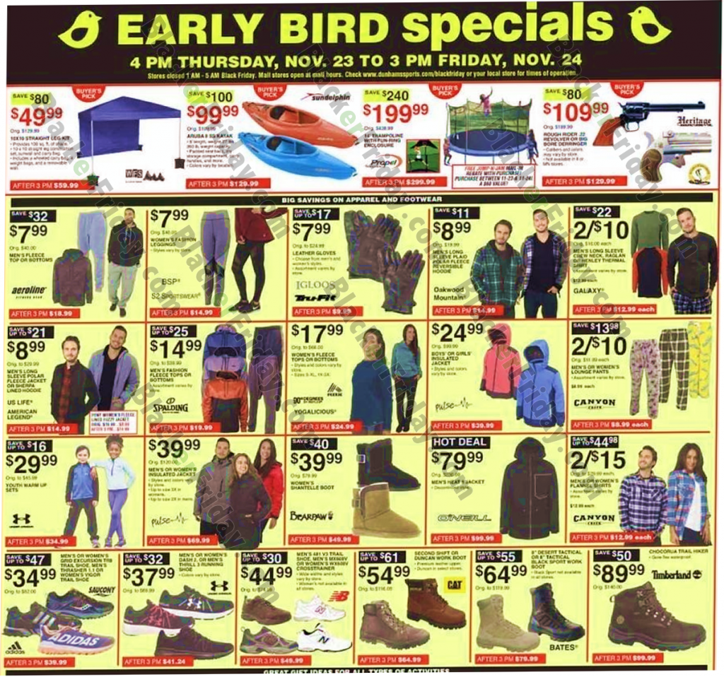 Dunham’s Sports Black Friday 2018 Sale & Ad Scan - Blacker Friday - What Stores Haven't Leaked Their Black Friday Ad Yet