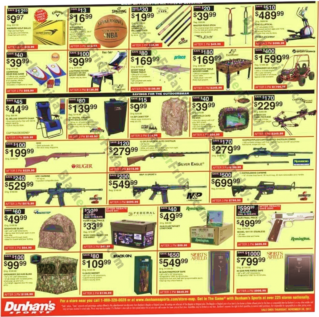 Dunham’s Sports Black Friday 2018 Sale & Ad Scan - Blacker Friday - What Stores Haven't Leaked Their Black Friday Ad Yet