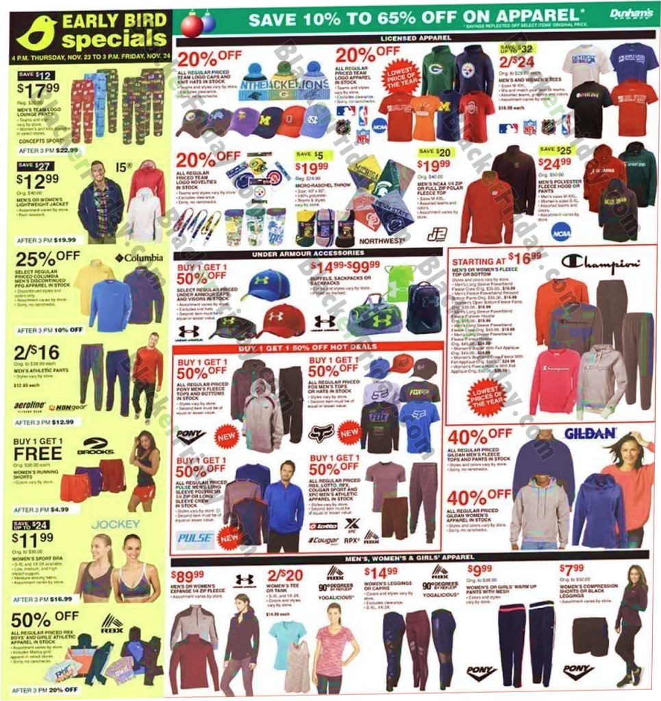 Dunham’s Sports Black Friday 2018 Sale & Ad Scan - Blacker Friday - What Stores Haven't Leaked Their Black Friday Ad Yet