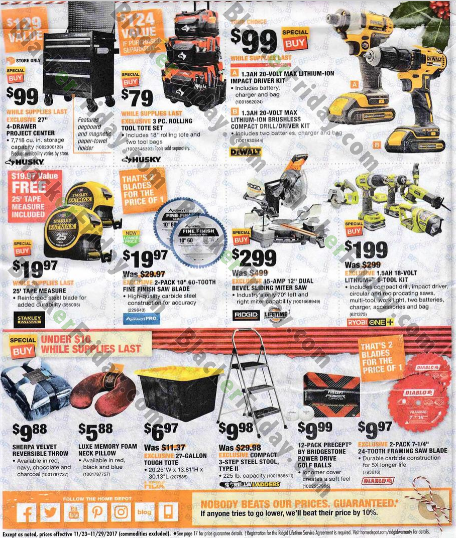 Home Depot Black Friday 2019 Ad & Sale - Blacker Friday