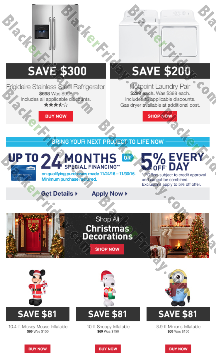 Lowe&#39;s Black Friday 2020 Sale - What to Expect - Blacker Friday