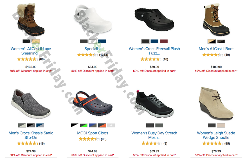 crocs black friday deals 2019