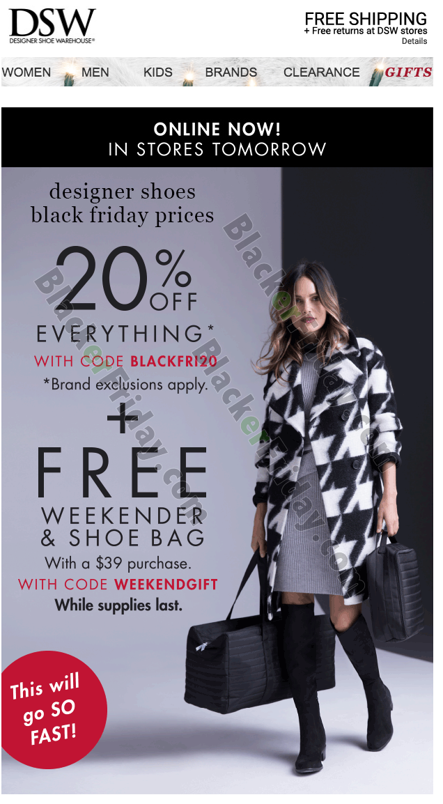 DSW Black Friday 2020 Sale - What to 