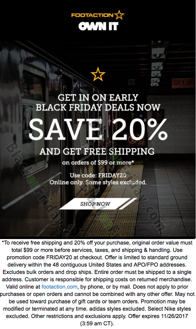 Footaction Black Friday 2021 Sale What To Expect Blacker Friday