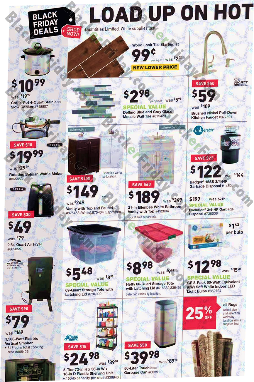 Lowe&#39;s Black Friday 2020 Sale - What to Expect - Blacker Friday