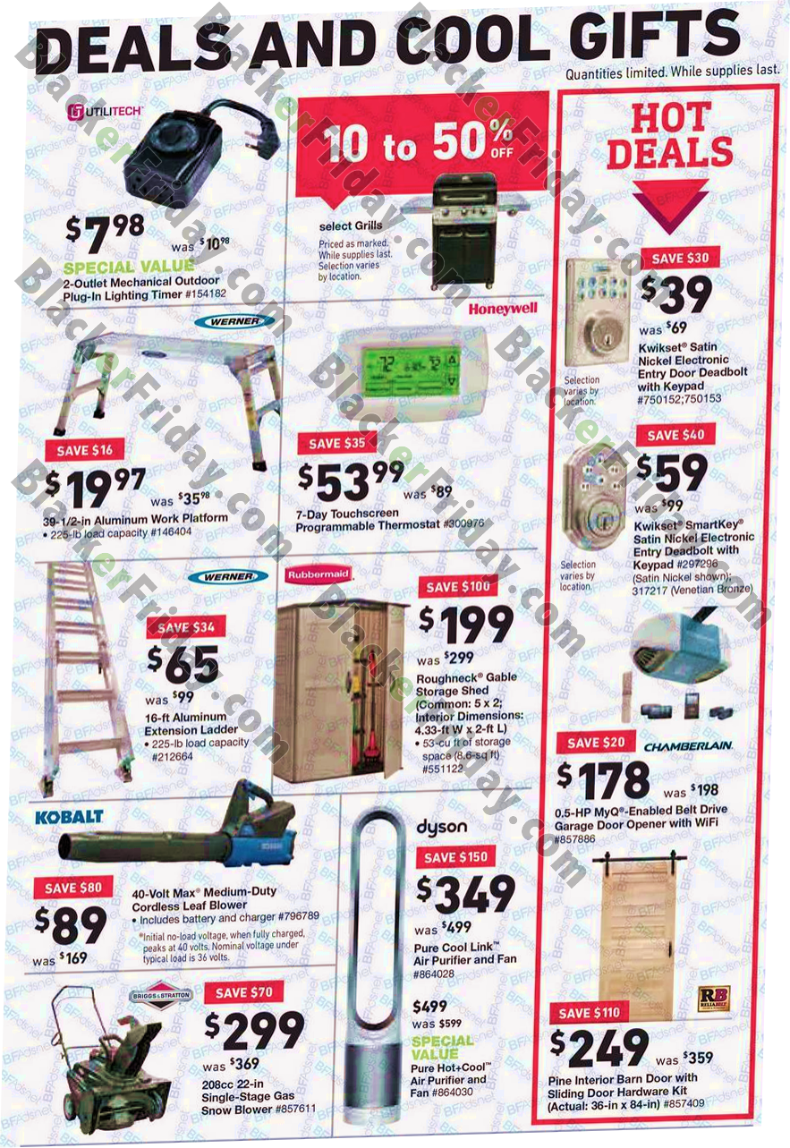 Lowe&#39;s Black Friday 2020 Sale - What to Expect - Blacker Friday