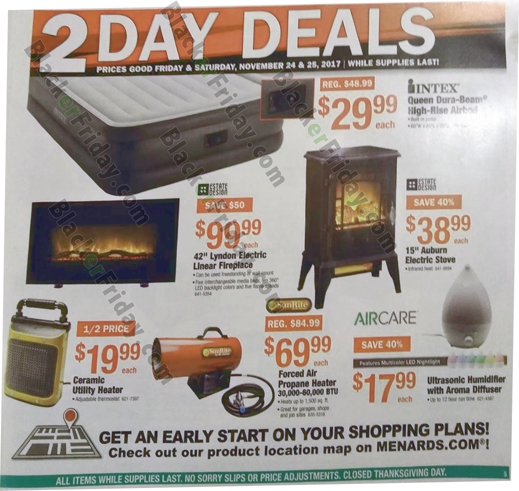 Menards Black Friday 2020 Sale - What to Expect - Blacker Friday