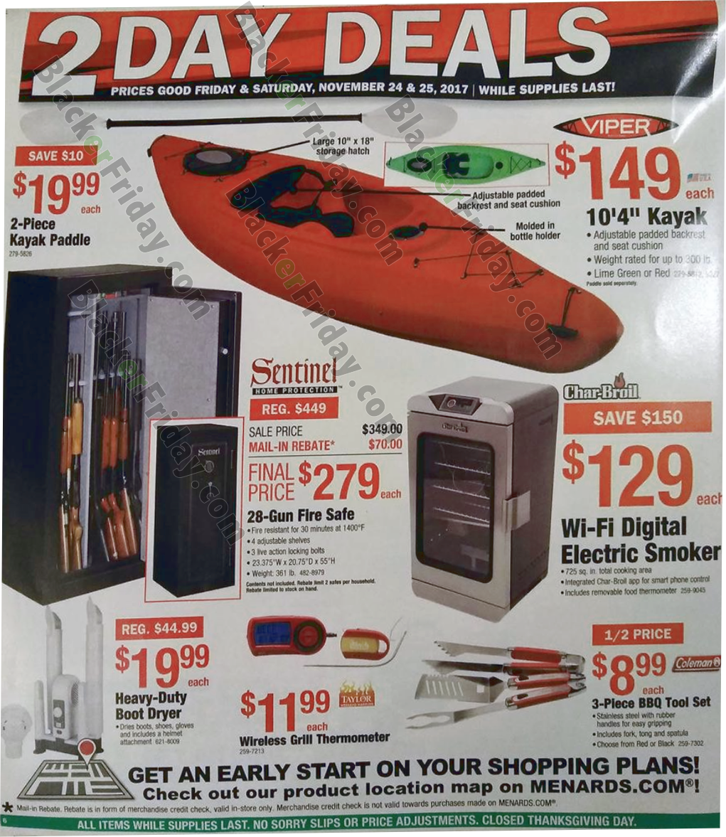 Menards Black Friday 2020 Sale - What to Expect - Blacker Friday