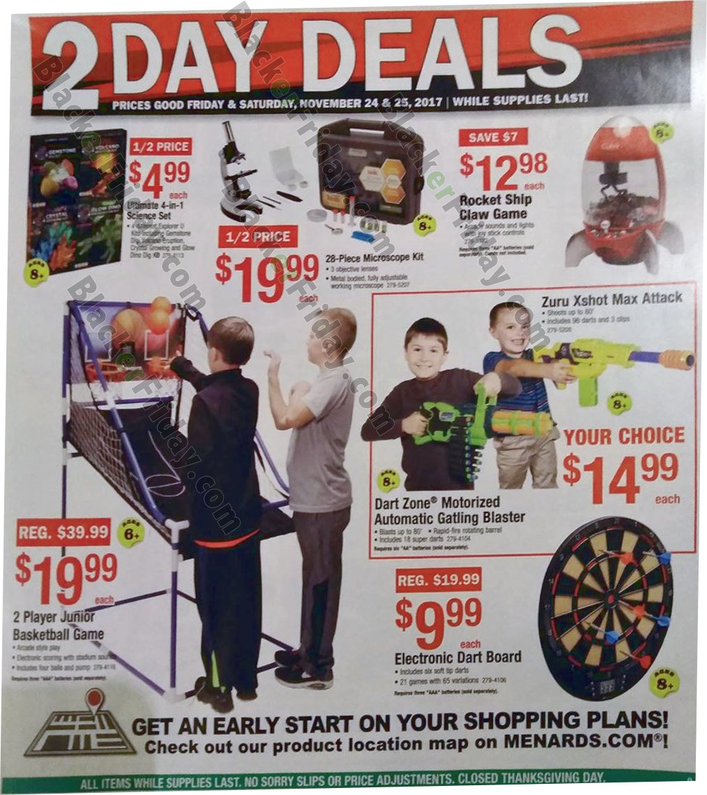 Menards Black Friday 2020 Sale - What to Expect - Blacker Friday