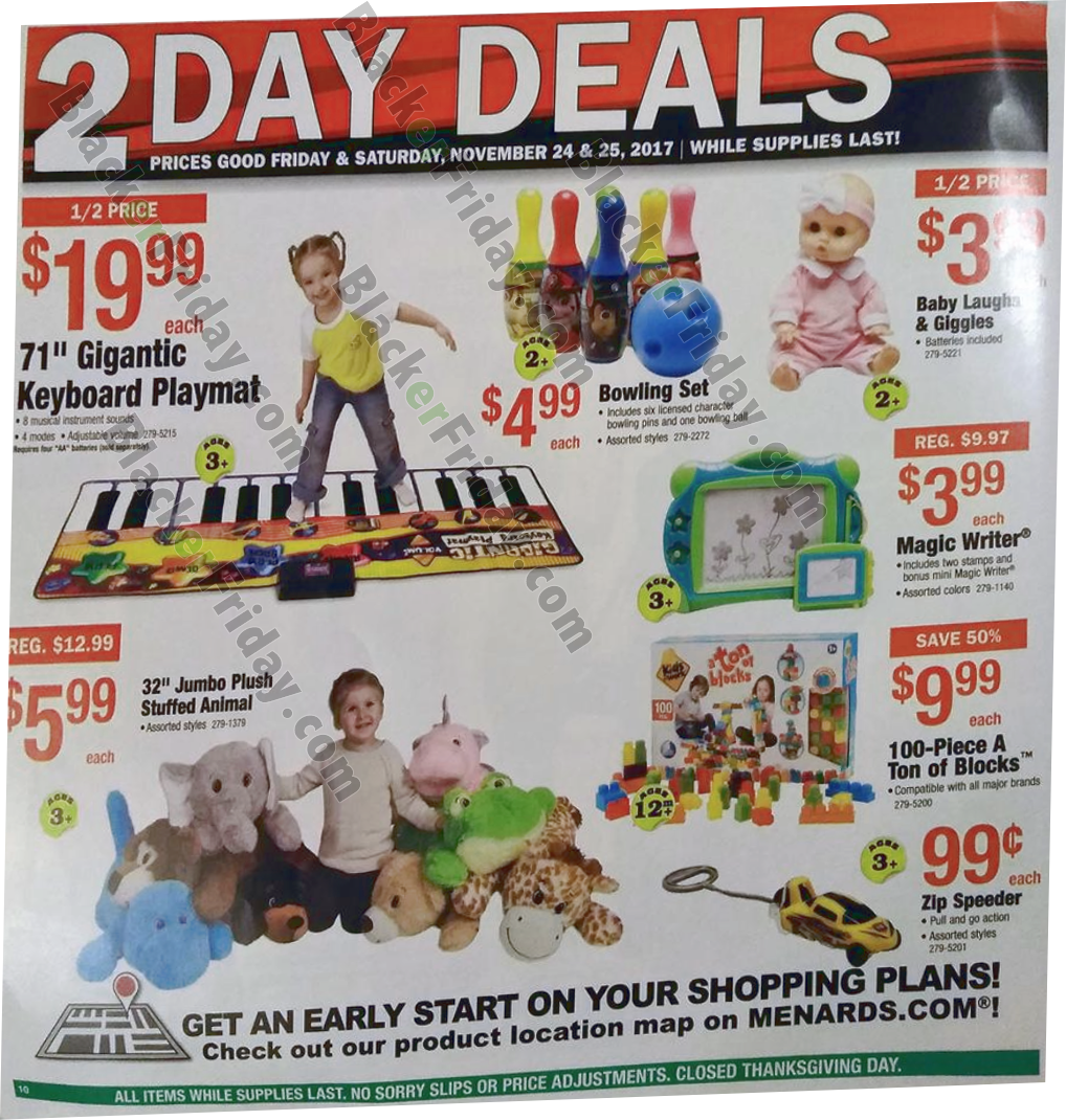 Menards Black Friday 2020 Sale - What to Expect - Blacker Friday