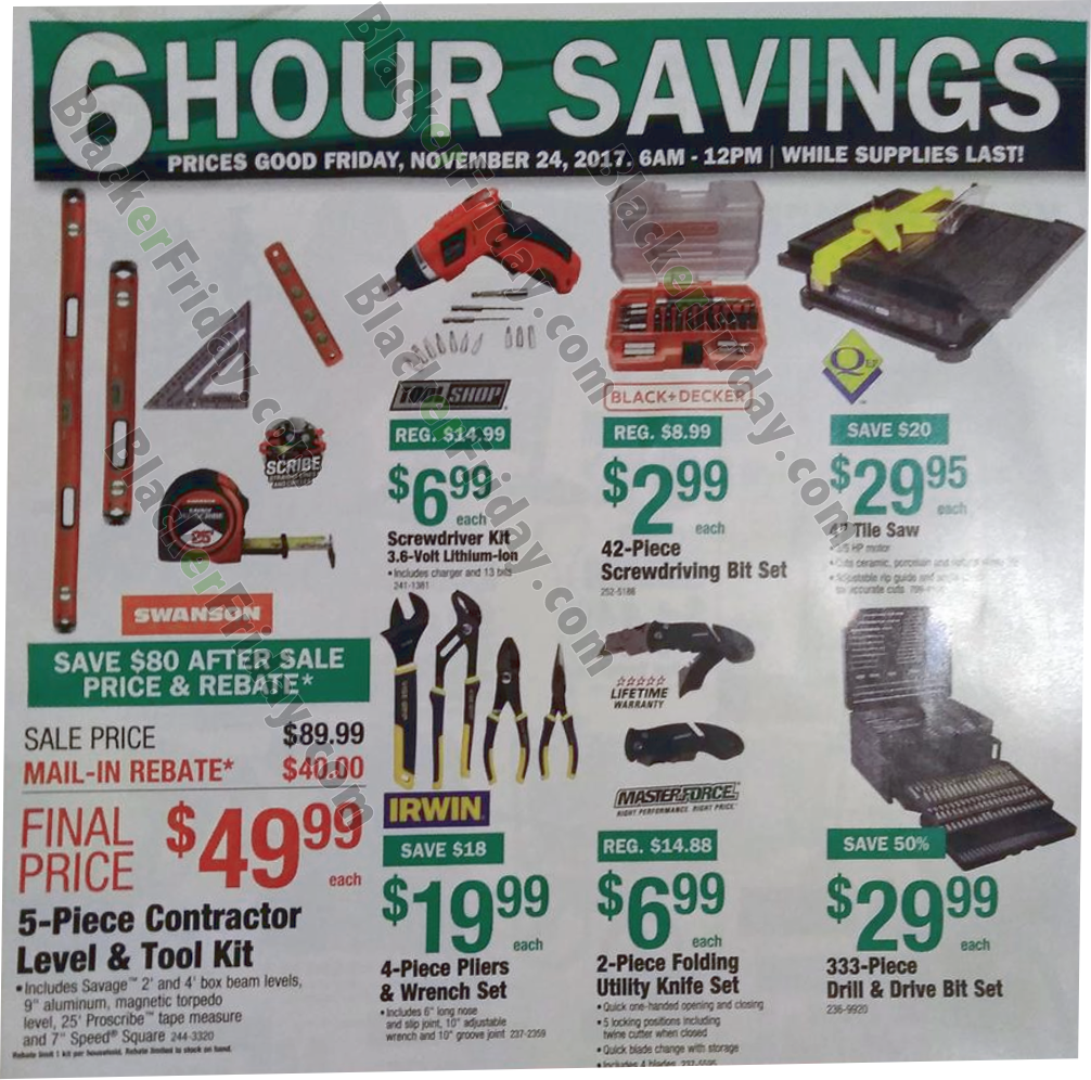 Menards Black Friday 2020 Sale - What to Expect - Blacker Friday