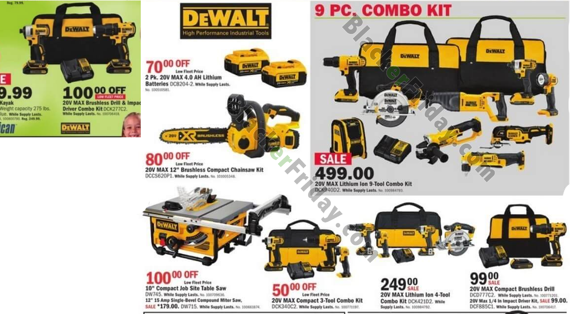 DeWalt Black Friday 2018 Sales & Power Tool Deals - Blacker Friday