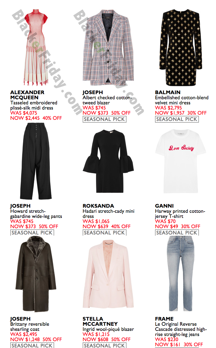NET-A-PORTER Black Friday 2020 Sale - What to Expect - Blacker Friday