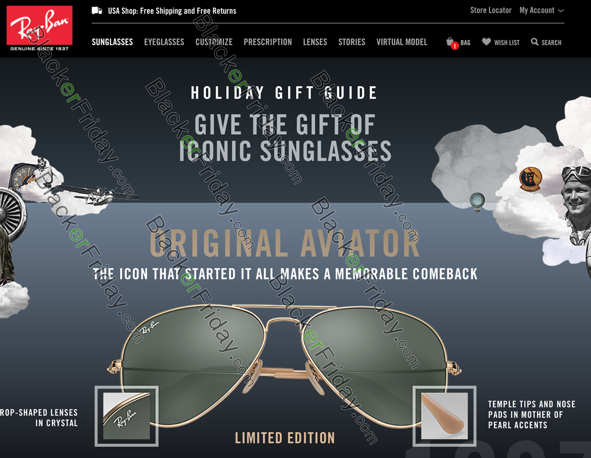 Ray-Ban Black Friday 2021 Sale - What 