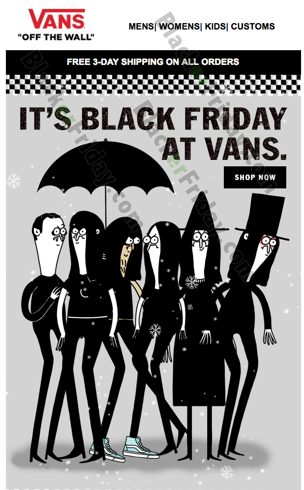 black friday vans