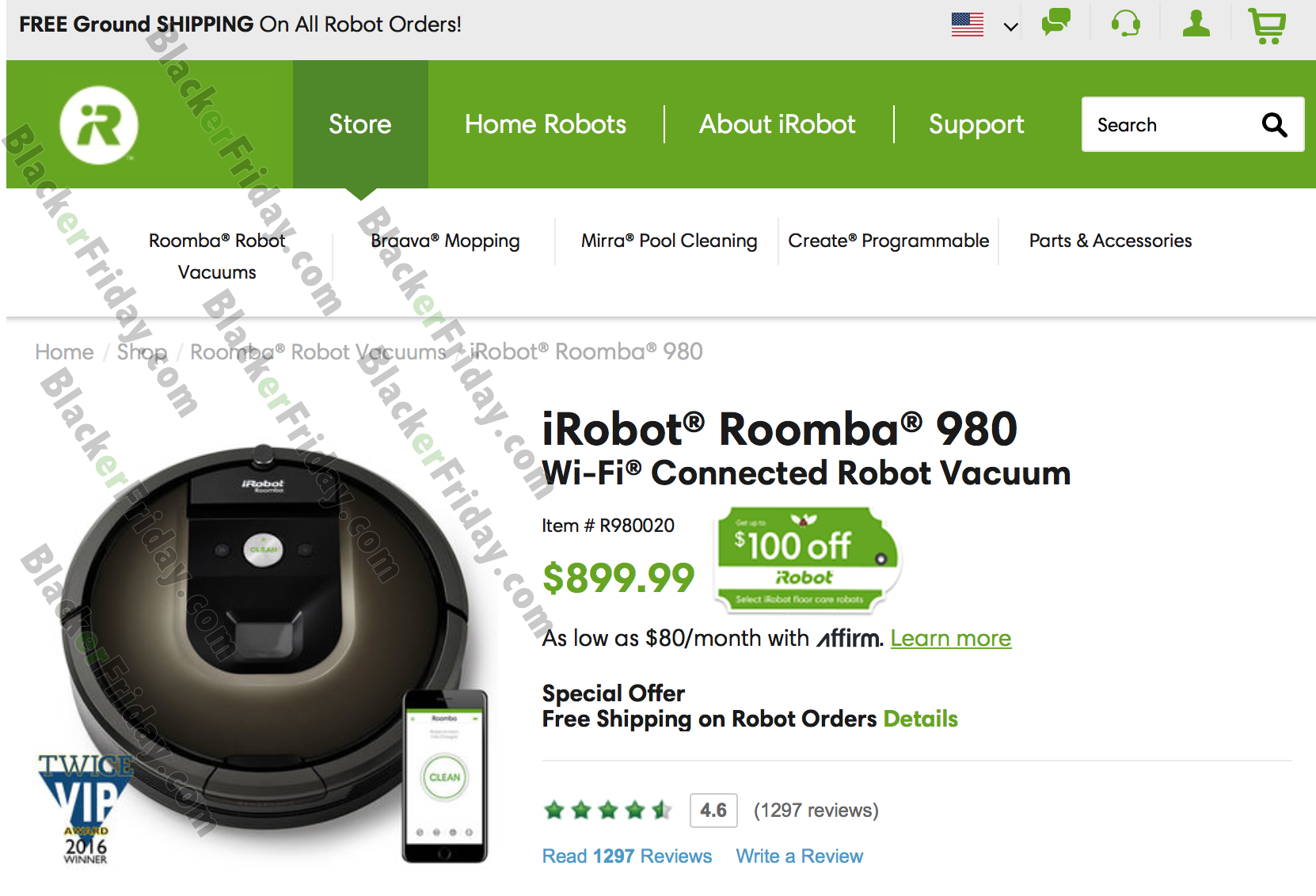 iRobot Roomba Black Friday 2018 Sale & Deals Blacker Friday
