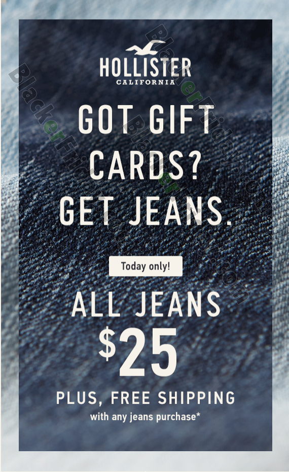 hollister jean sale ending