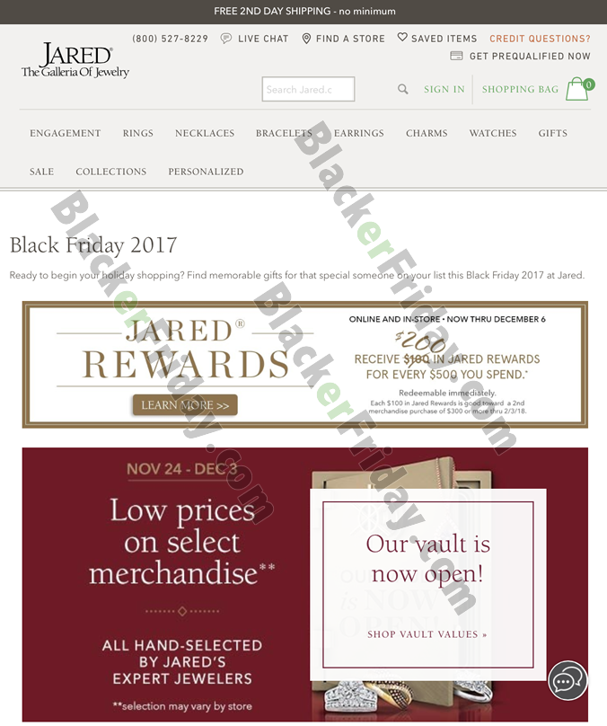 Jared Jewelers Black Friday 2021 Sale What to Expect Blacker Friday