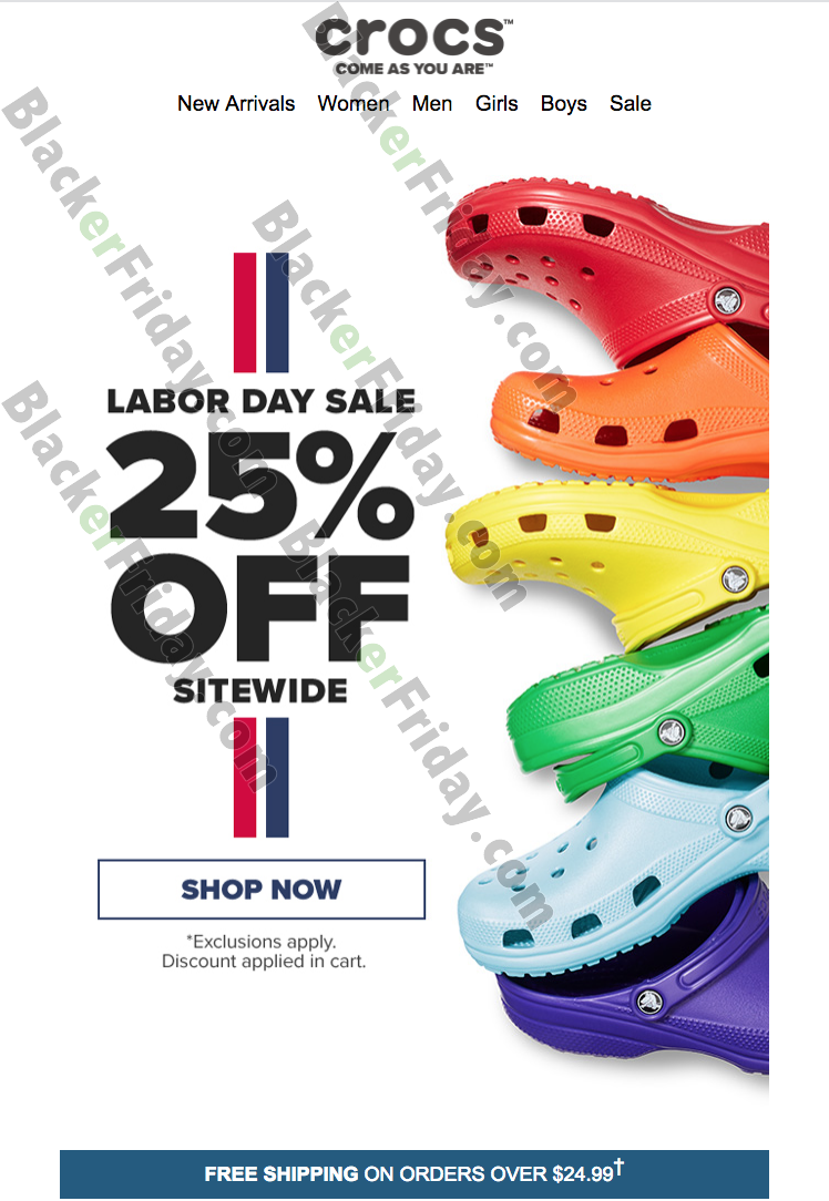 Crocs Labor Day Sale 2021 - What to 