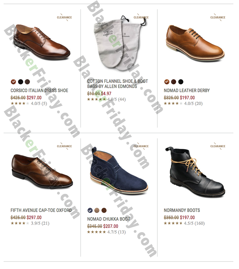 Allen Edmonds Labor Day Sale 2020 