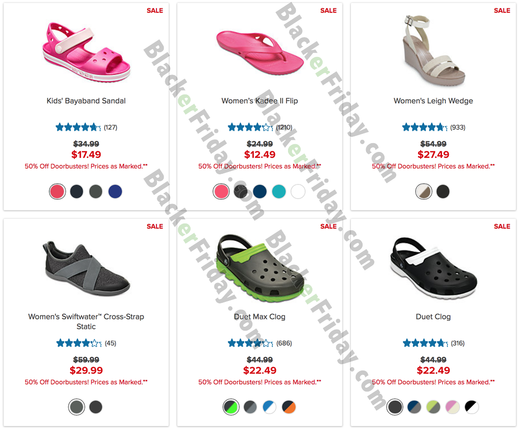 crocs labor day sale