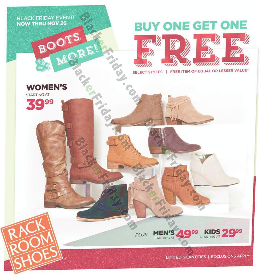 Rack Room Shoes Black Friday 2020 Sale 