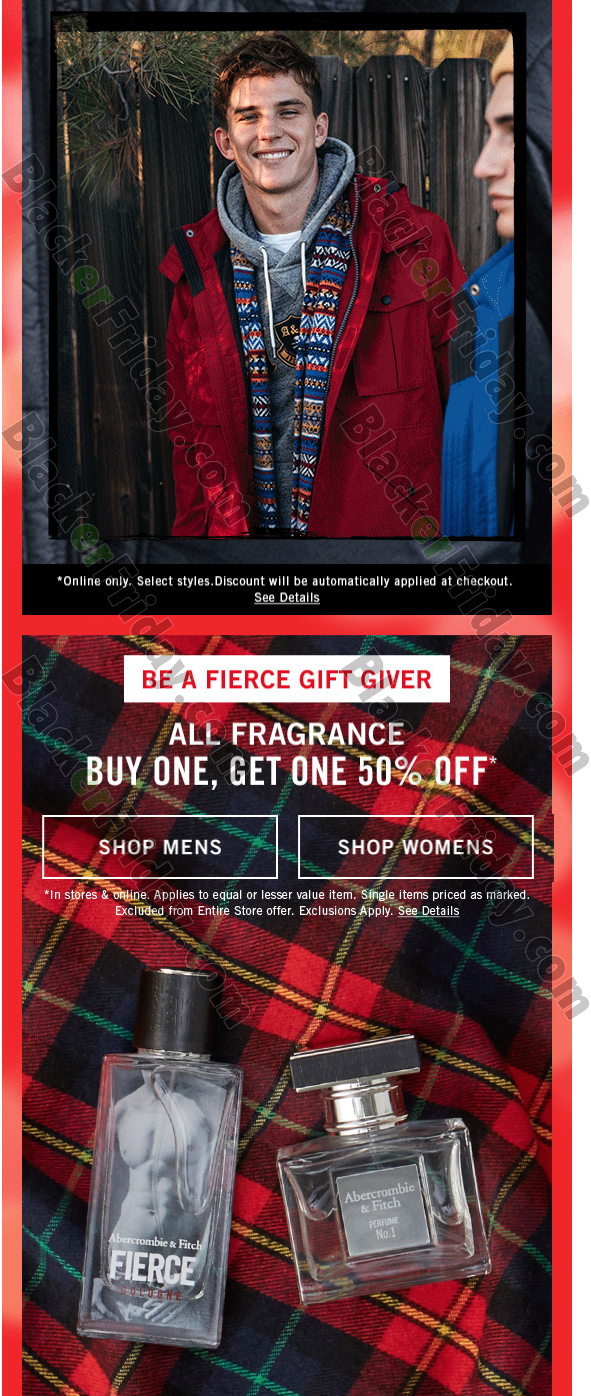 abercrombie and fitch cyber monday 2018