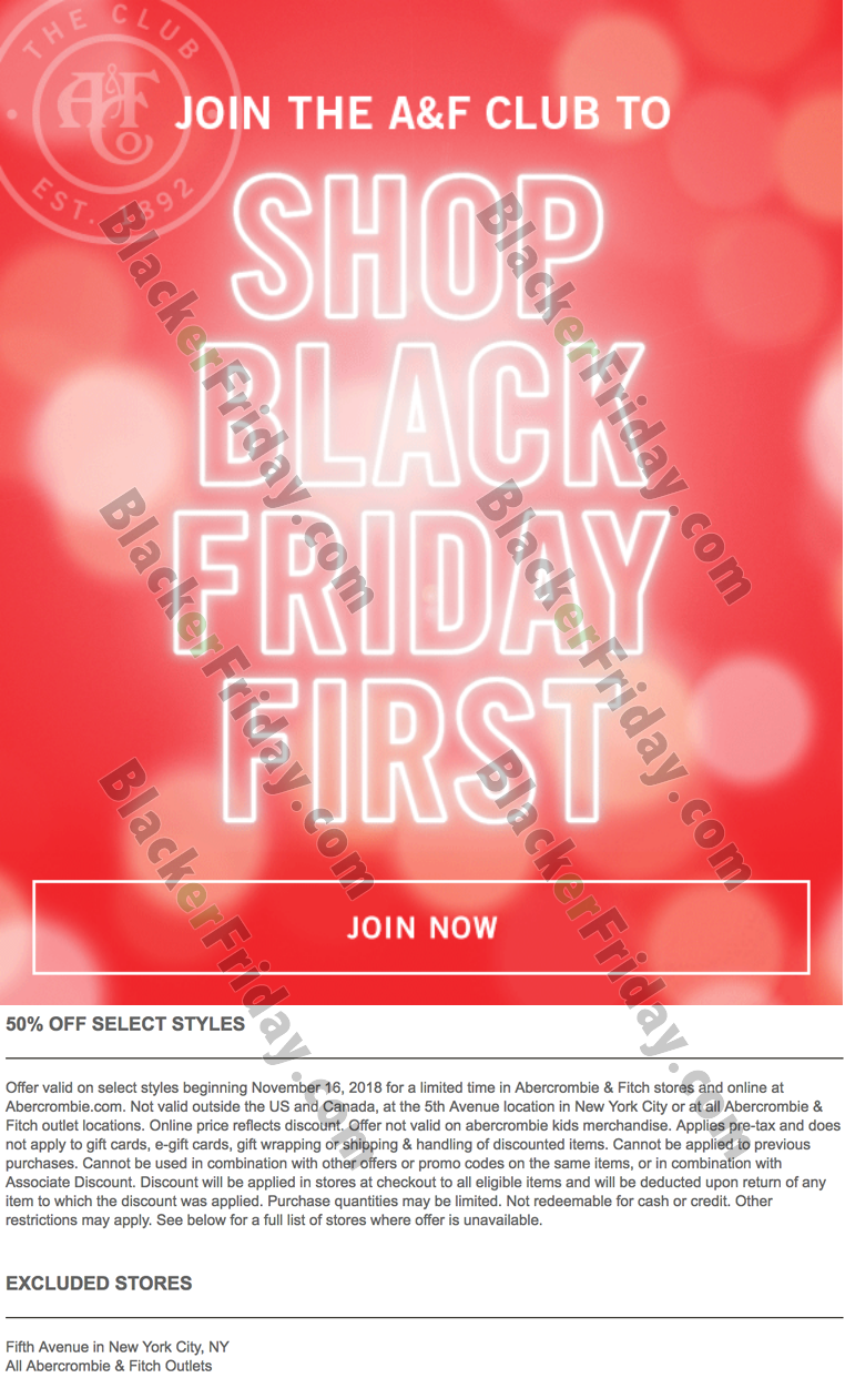 black friday abercrombie and fitch deals