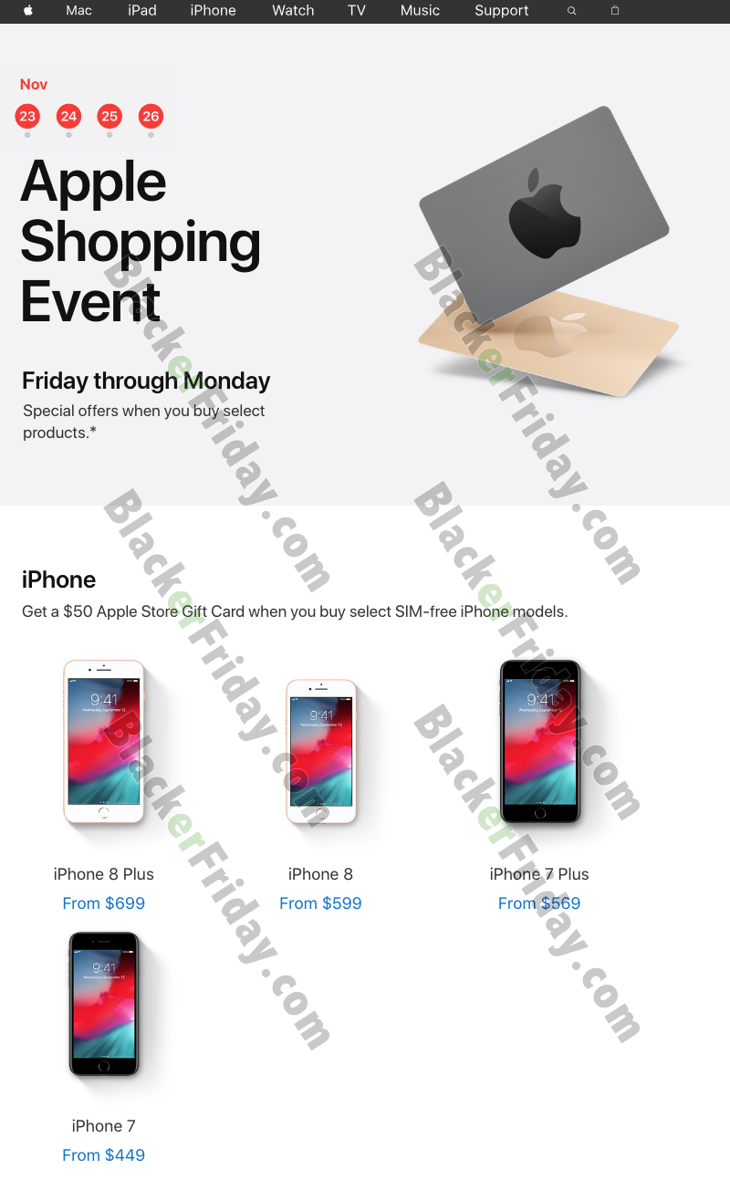 Apple.com Black Friday Sale 2020 - What to Expect - Blacker Friday