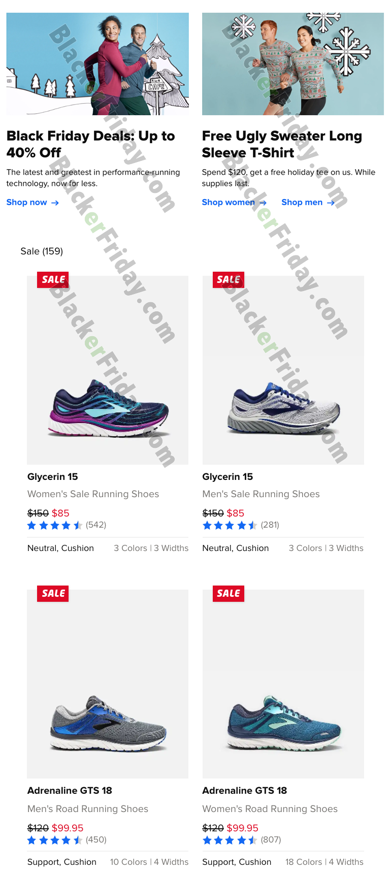 cyber monday deals on brooks running shoes