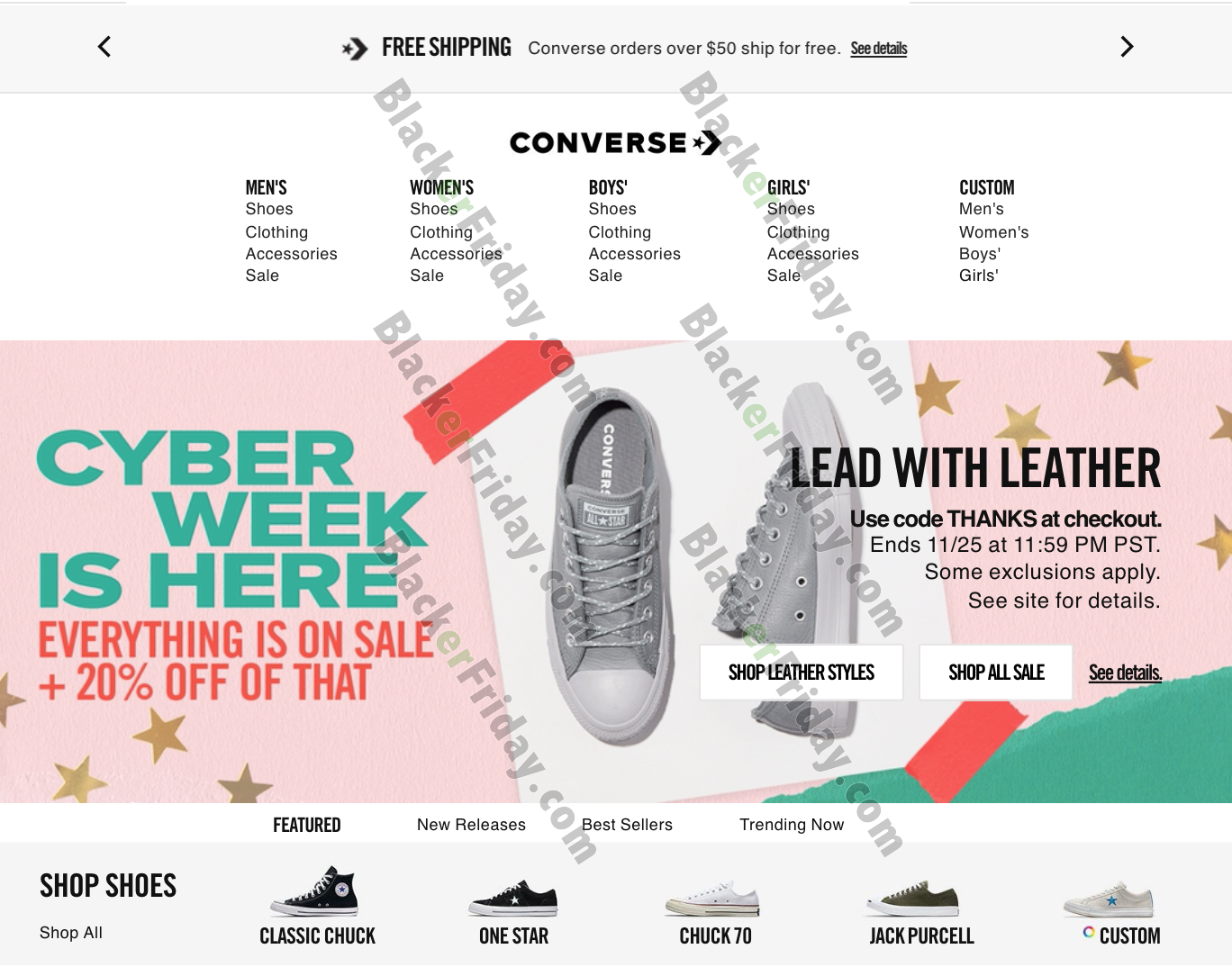 absorption fossil Bil What to expect at Converse's Black Friday 2023 Sale - Blacker Friday