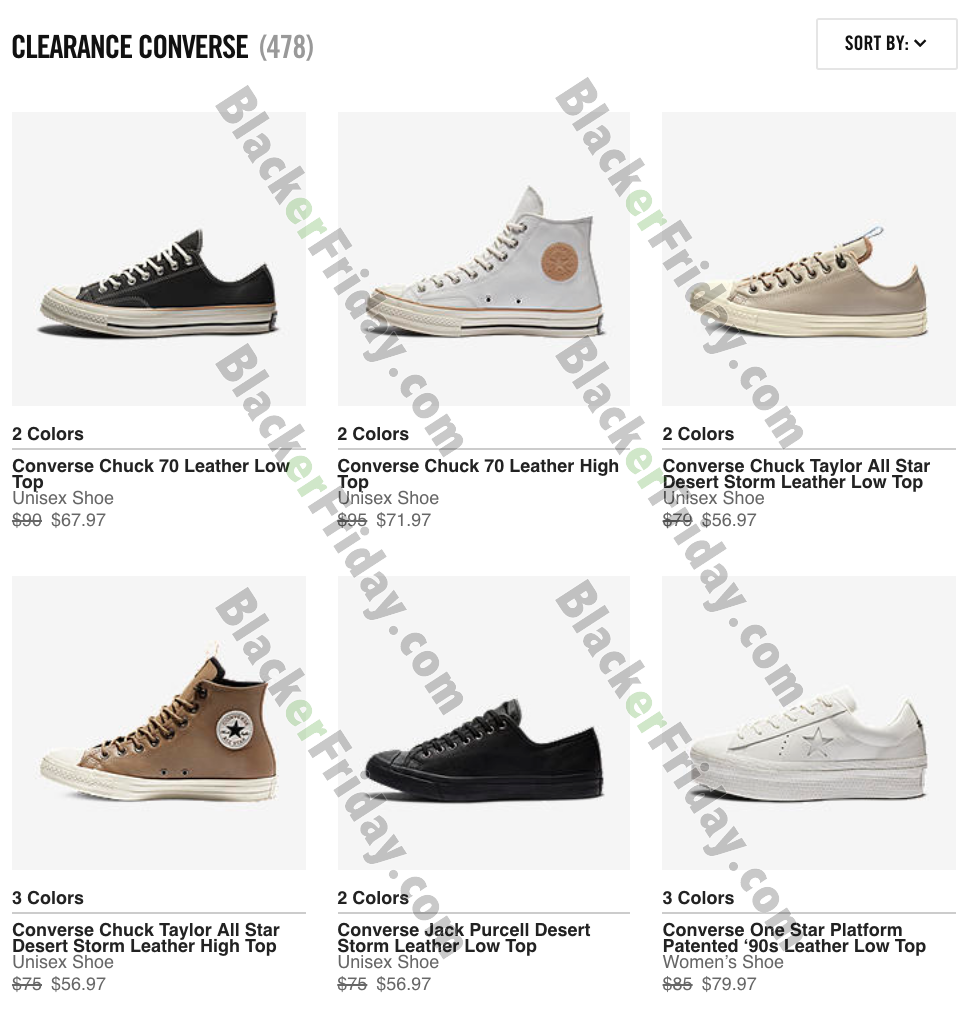 Converse Black Friday 2020 Sale - What 