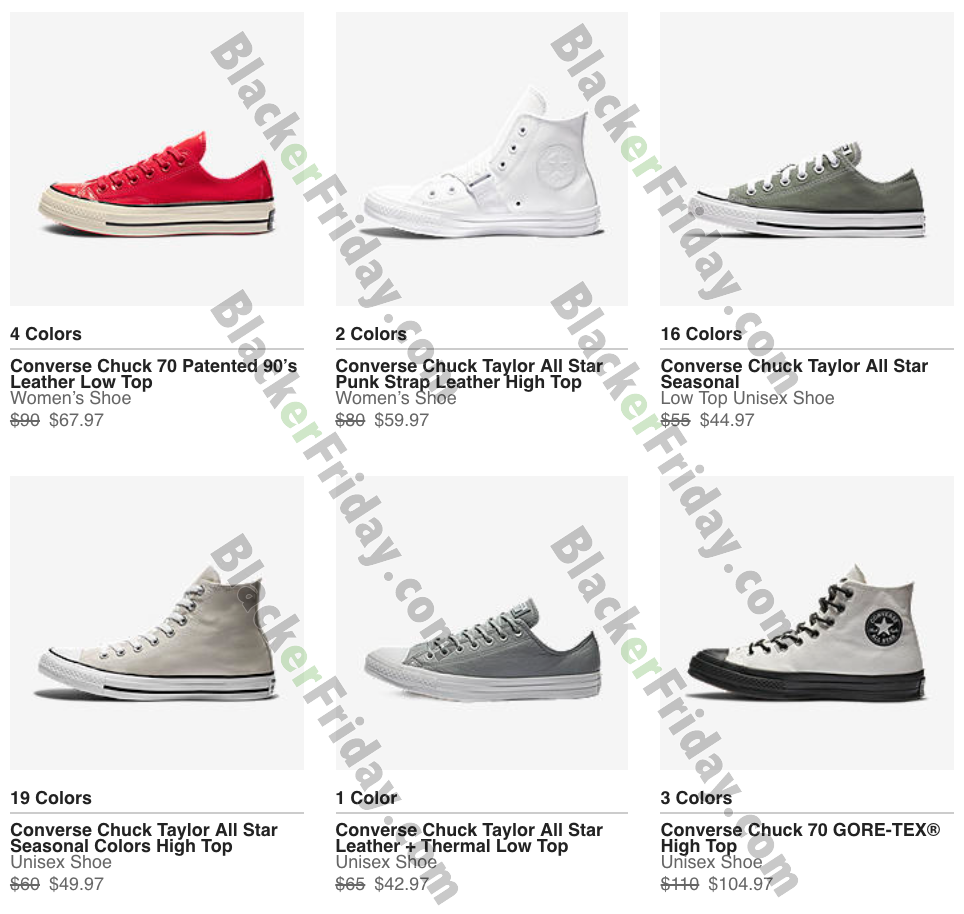 Black Friday Deals On Converse Shoes 