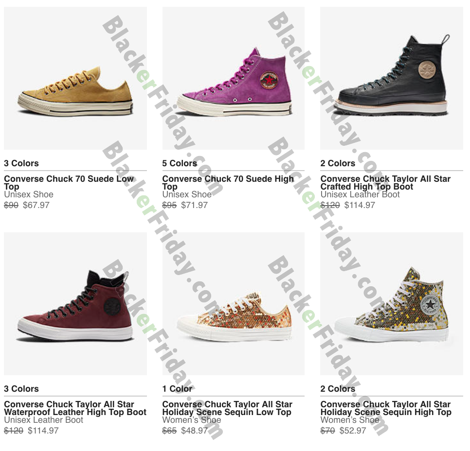 converse 70 black friday