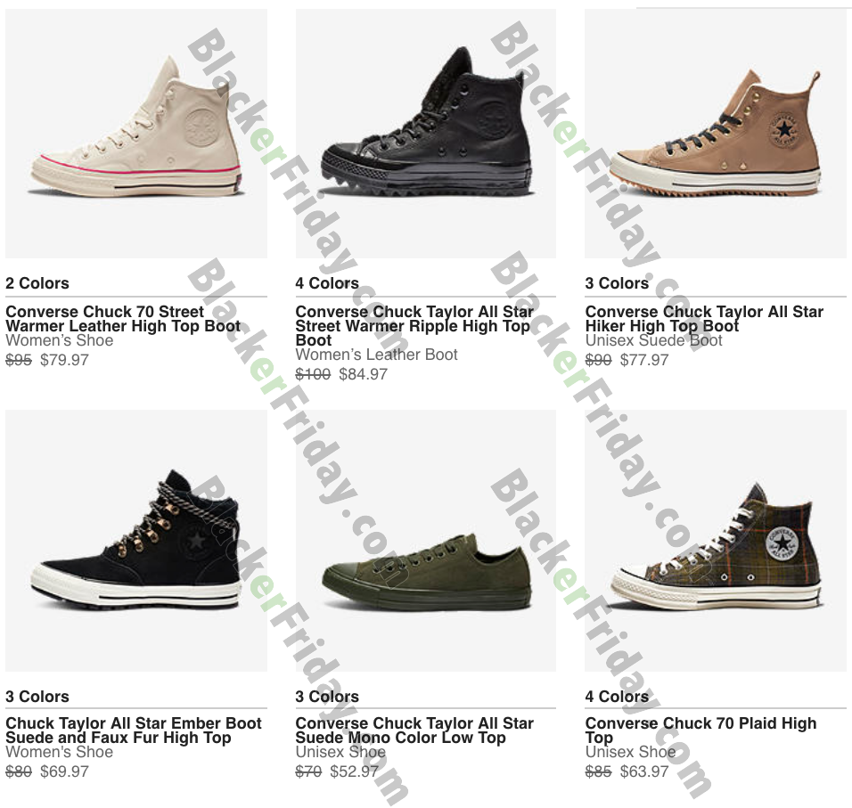 Converse Black Friday 2021 Sale - What 