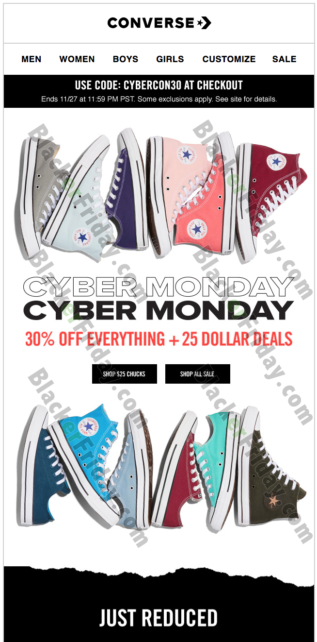 Converse Cyber Monday Sale 2021 - What 