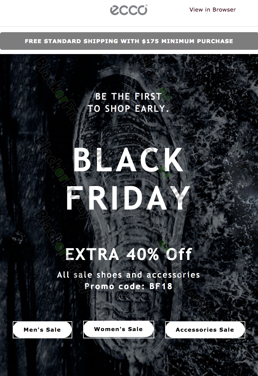 ecco black friday canada